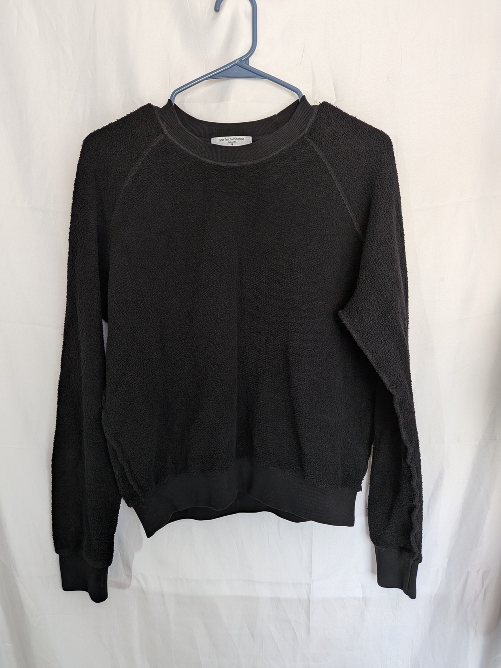 perfectwhitetee Ziggy Reverse Fleece Crewneck Sweatshirt | Size M - Picture 2 of 6